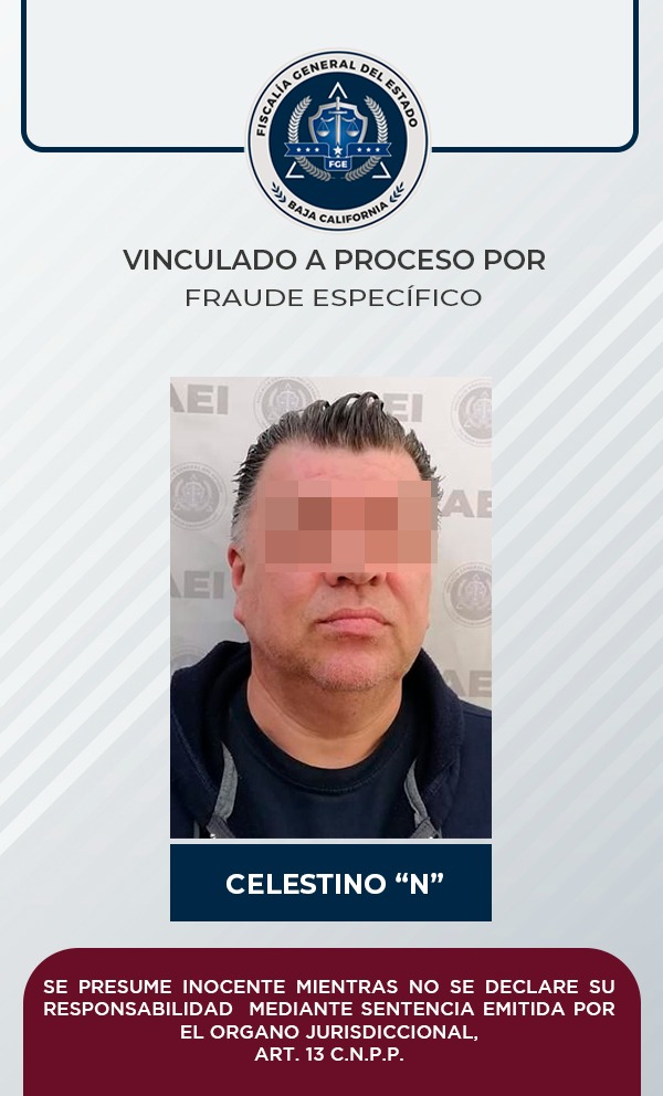 Vinculan a proceso a sujeto acusado del delito de fraude específico