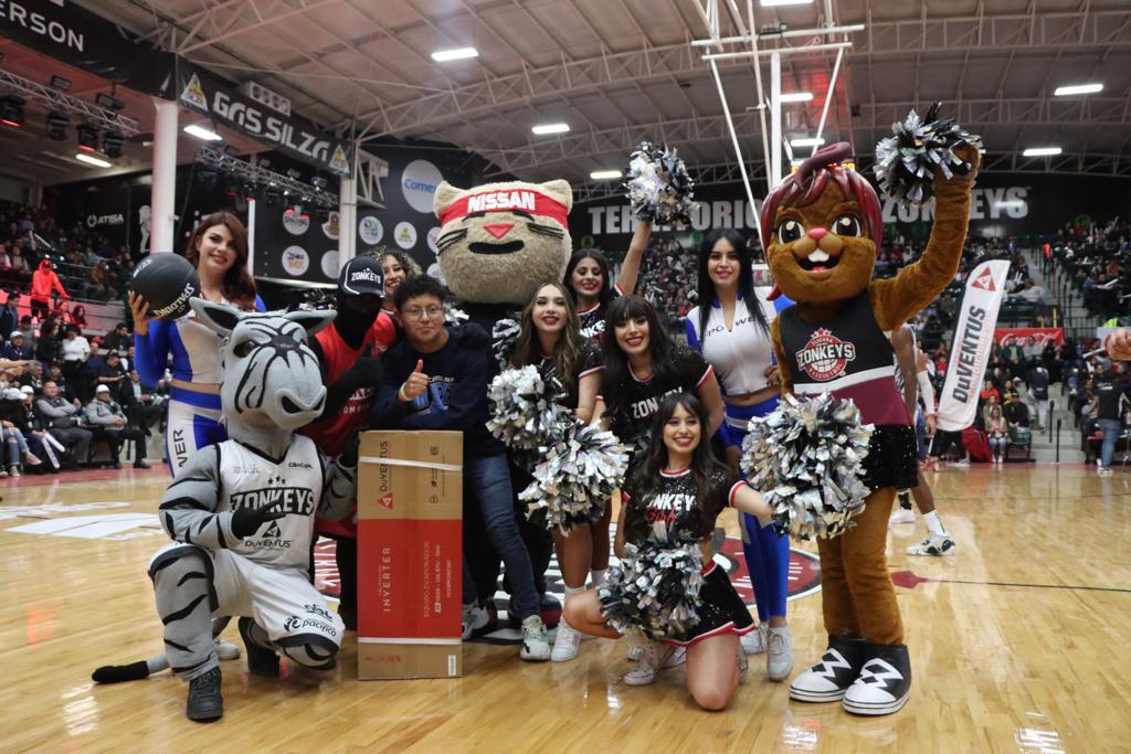 Tiene Zonkeys sus primeros finalistas en “dinámica de tiro de media cancha”