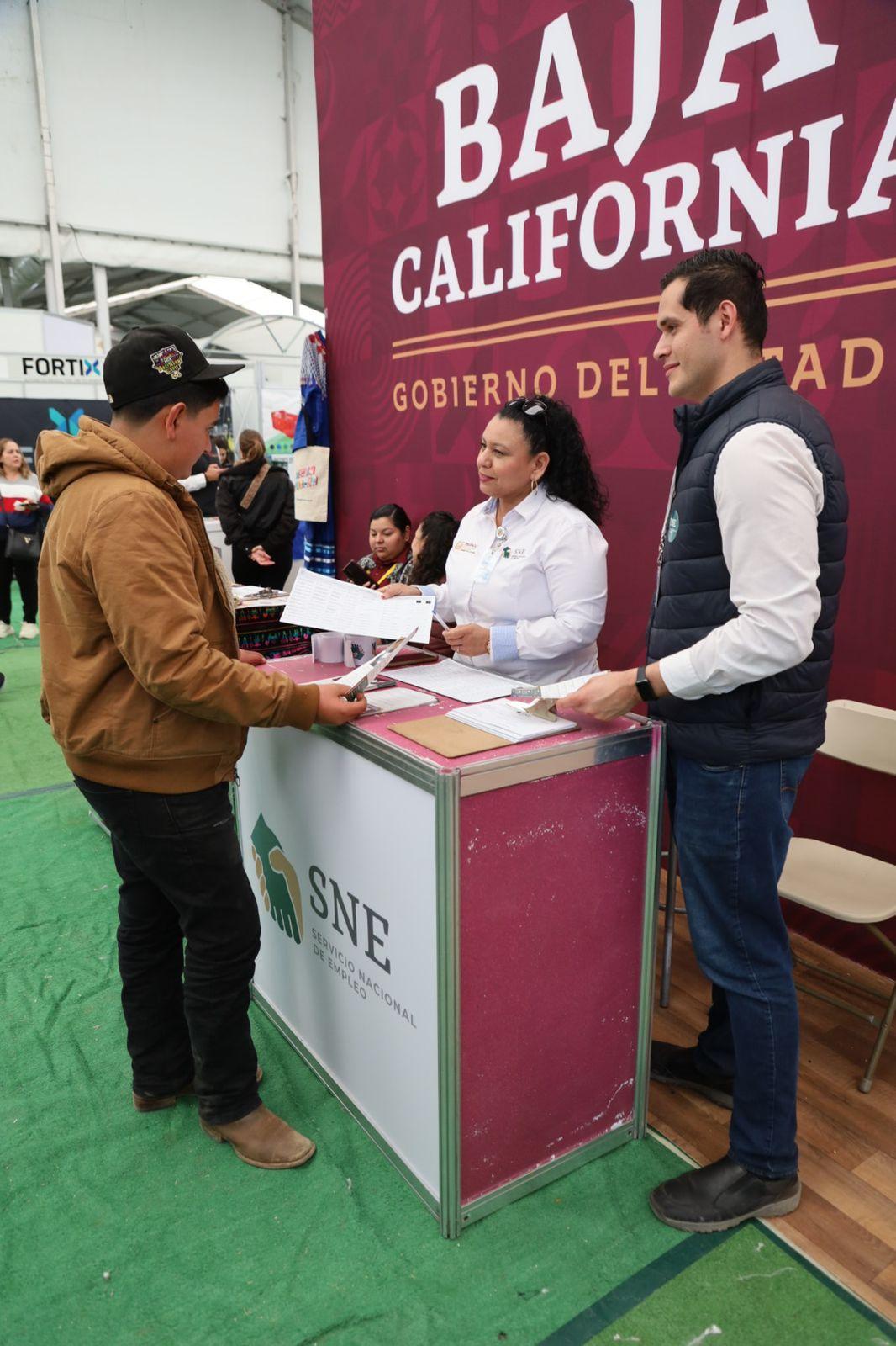 Ofertó servicio nacional de empleo vacantes en AgroBaja