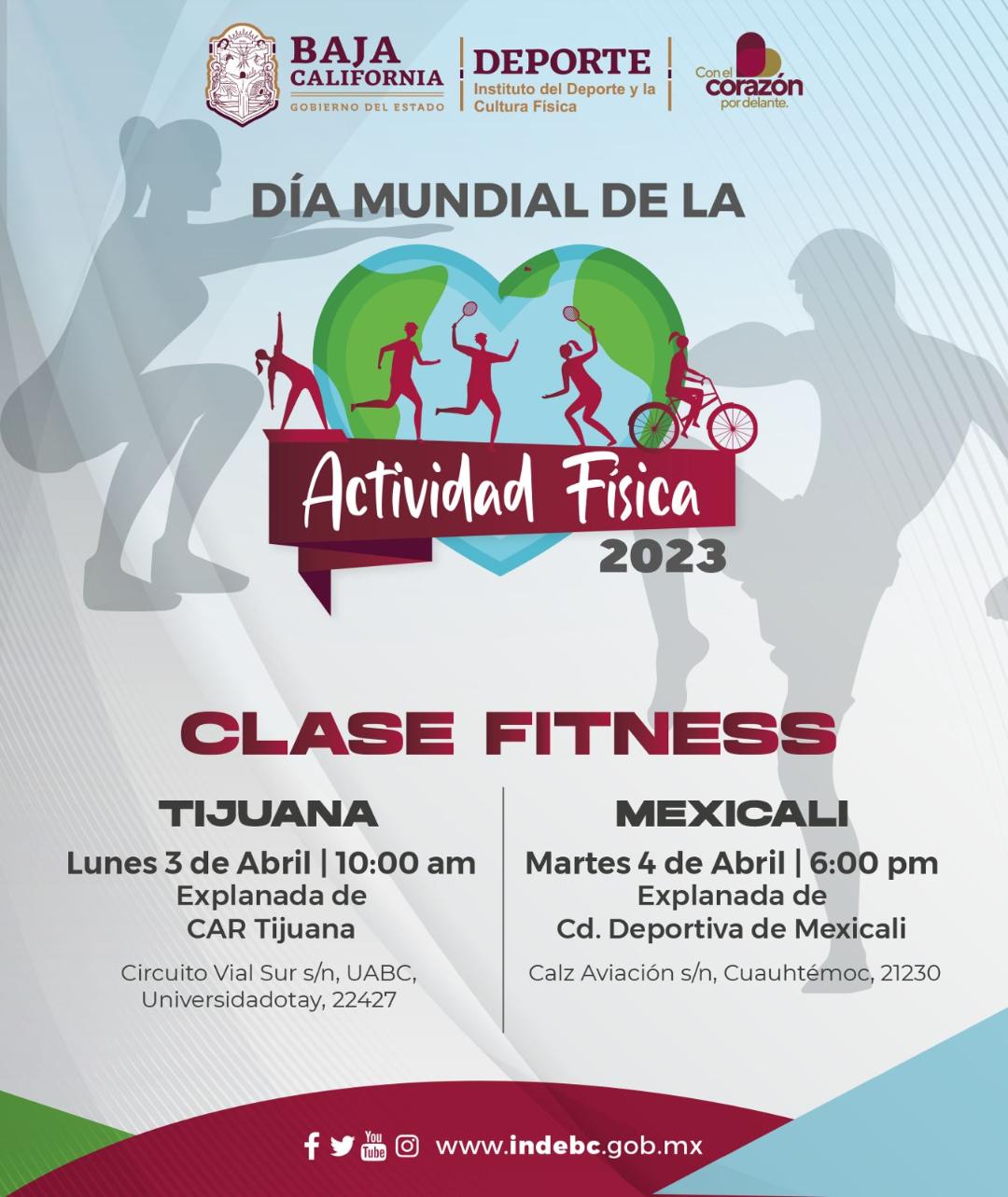 Invita INDE BC a clase fitness gratuita en Tijuana