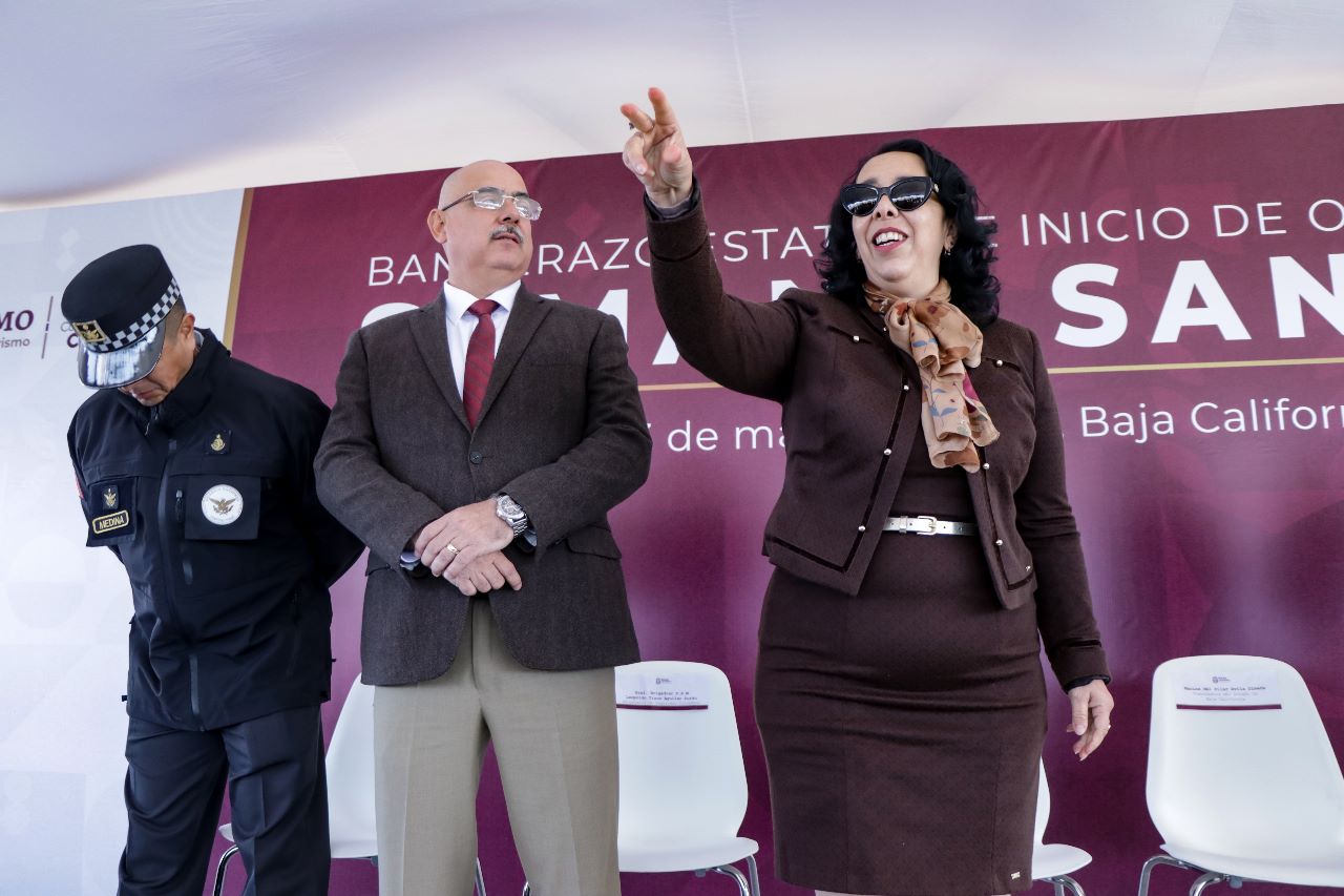 Encabezan Araceli Brown y Marina del Pilar Ávila inicio del Operativo Estatal de Semana Santa 2023