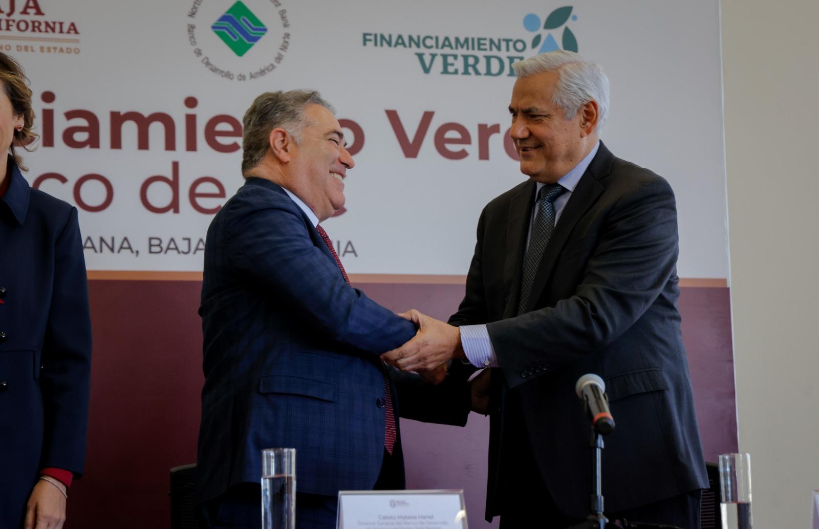 Concretan Gobierno de Marina del Pilar, gobierno de México y NadBank financiamiento para avanzar en el suministro y saneamiento del agua en Baja California