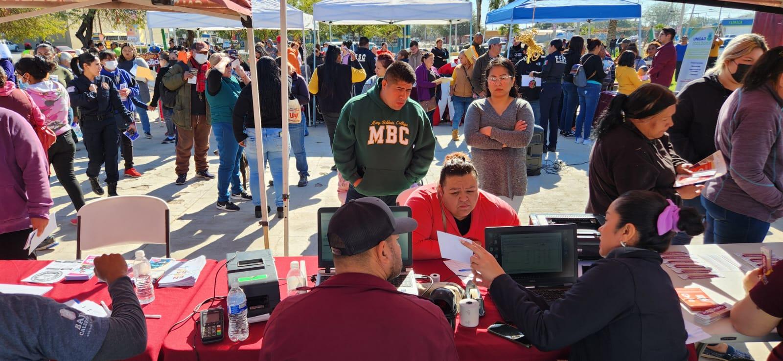 Acerca servicios CESPM en jornada promovida por la Secretaría de Seguridad ciudadana BC en Mexicali