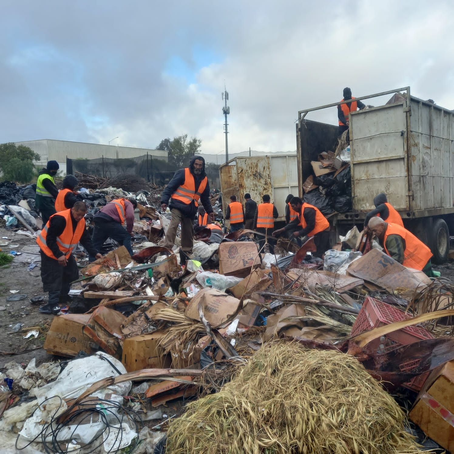 Servicios públicos municipales retiró 40 toneladas de basura del Parque Morelos