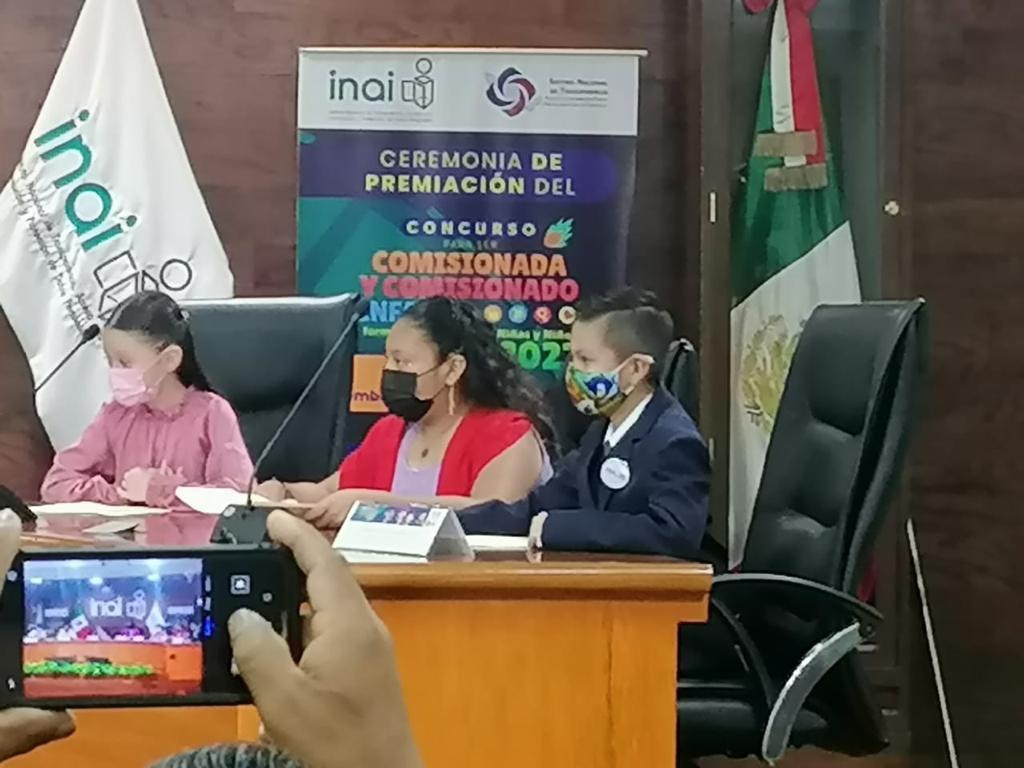 Reconoce Secretaría de Educación a alumno de mexicali ganador de concurso nacional para ser Comisionado Infantil y formar parte del Pleno Niñas y Niños 2022