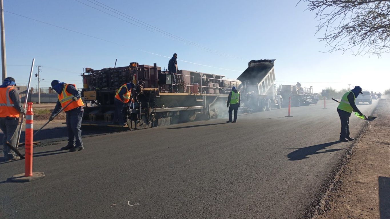 Rehabilita SIDURT más de 5 kilómetros en carretera Santa Isabel dentro de Mexicali