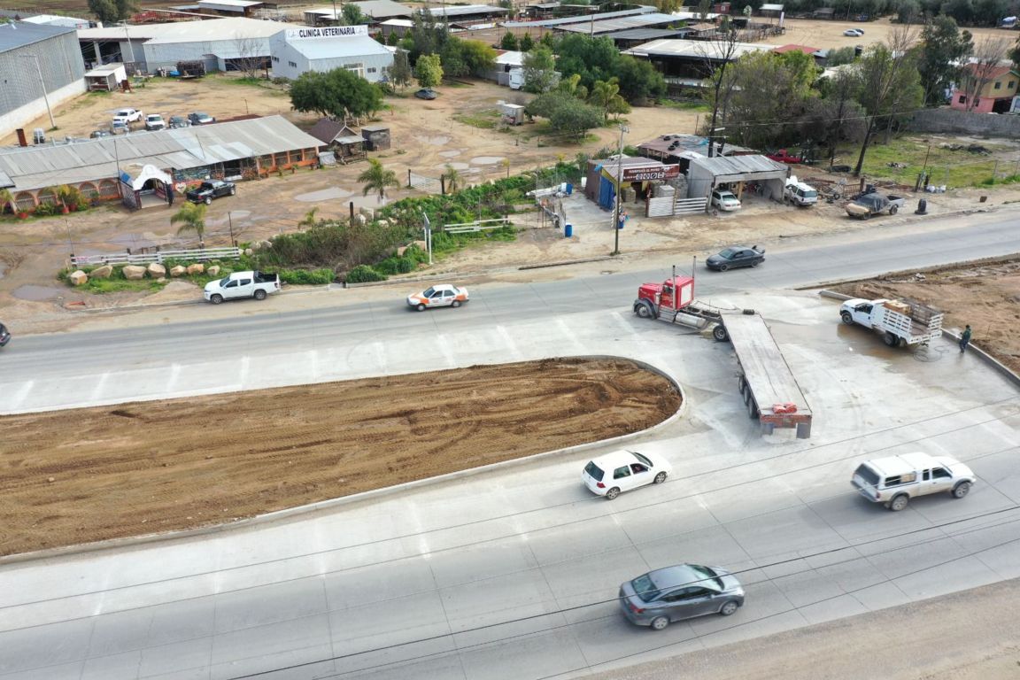 Trabaja SIDURT en la rehabilitación de retornos en zonas habitacionales del corredor Tijuana-Rosarito 2000