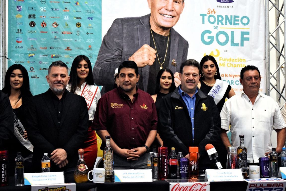 Apoya INDE BC a Torneo de Golf a beneficio de jóvenes deportistas