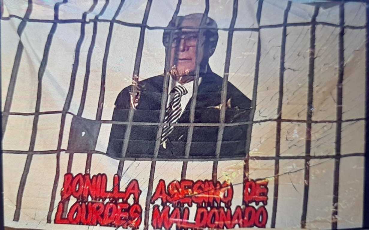 Bonilla, asesino de Lourdes Maldonado