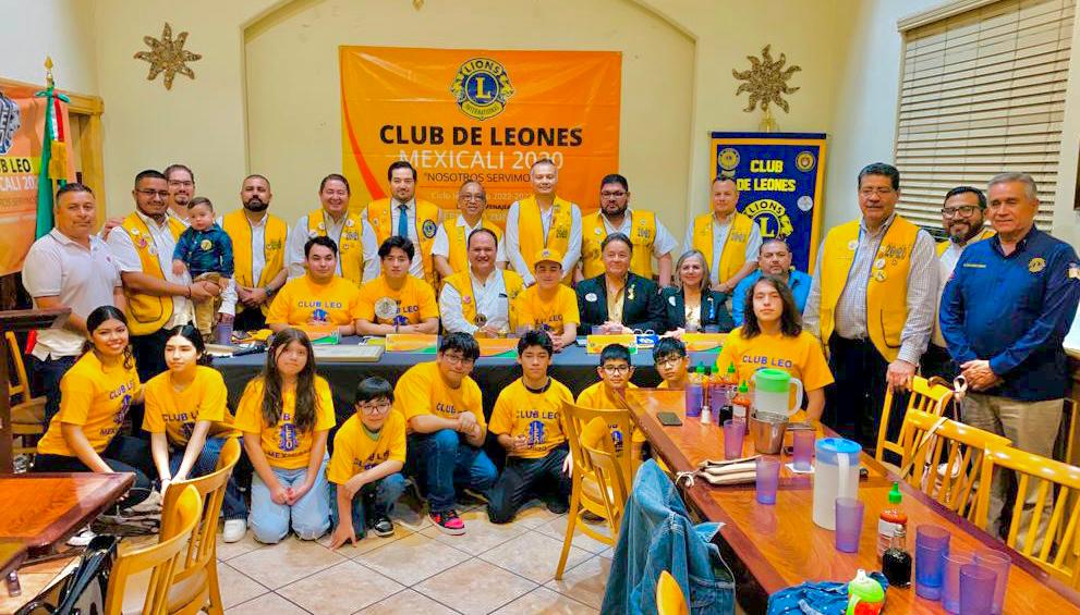 Celebra Club de Leones Mexicali 2020 Tercer Aniversario