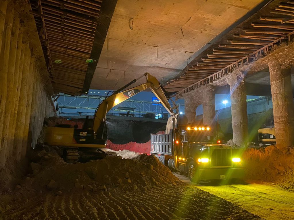 Ejecuta SIDURT jornadas nocturnas de trabajo en distintas obras de infraestructura en Tijuana