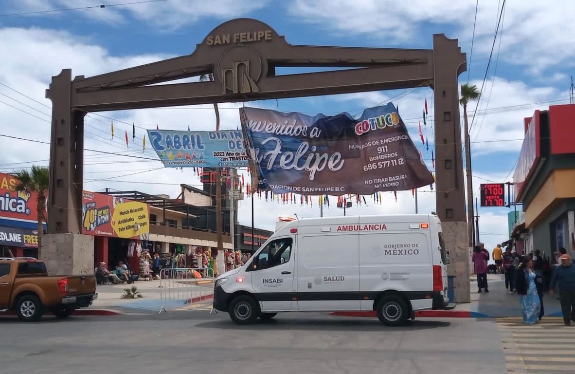 Encabeza Secretaría de Salud operativo de atención médica a turistas en San Felipe