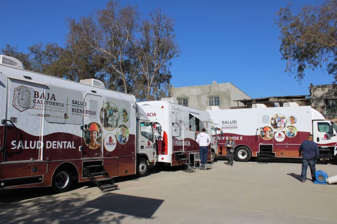 Llevarán Centros de Salud Móviles servicios gratuitos a la zona rural de Tecate