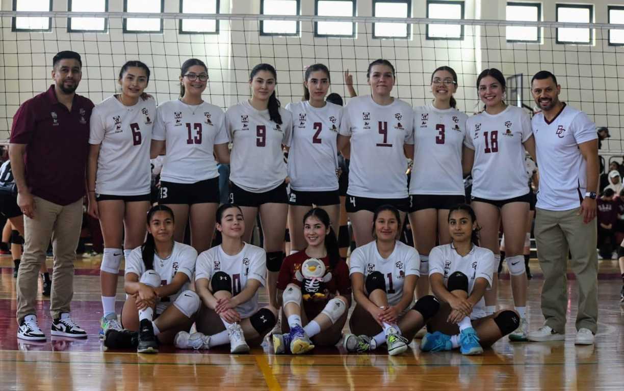 Logra Equipo Juvenil mayor Femenil de Vóleibol pase invicto a Nacionales CONADE 2023: INDE BC