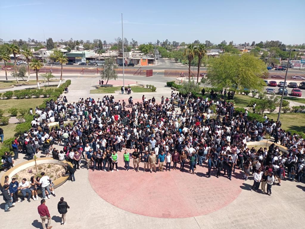 Participan 38 mil estudiantes de COBACH BC en el primer Simulacro Nacional 2023