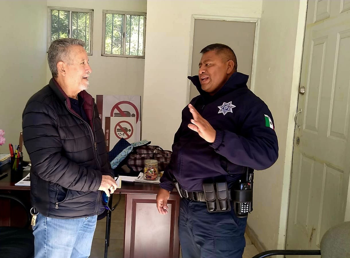 Sostiene Policía Municipal reunión preventiva con el comité de seguridad ciudadana de lomas virreyes