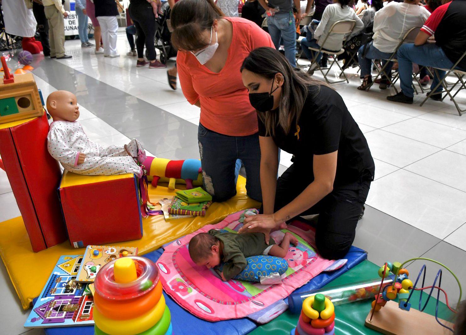 Cuentan centros de salud de Mexicali con el programa gratuito de estimulación temprana