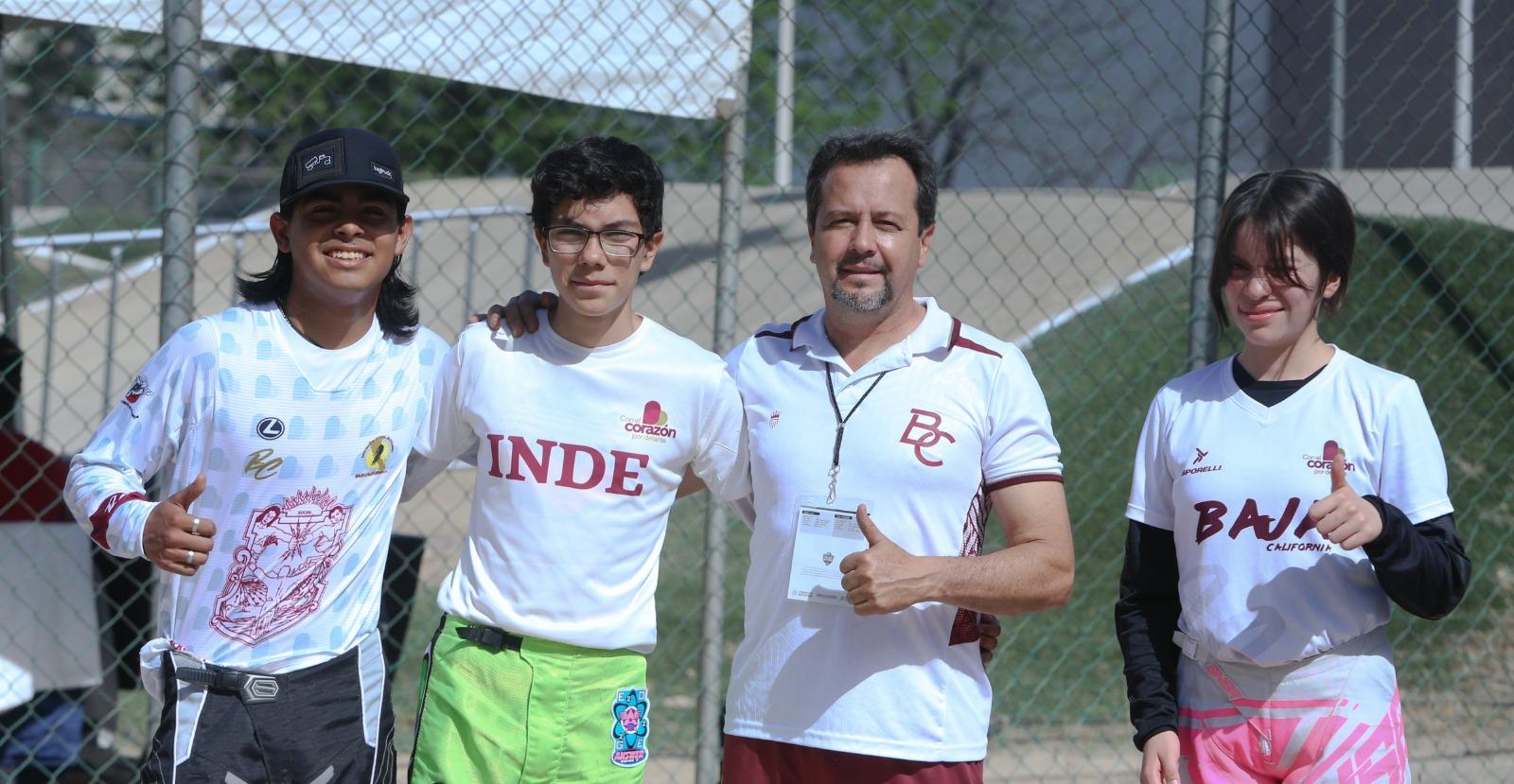 Participa ciclismo BMX de Baja California en su primera carrera en macro regional