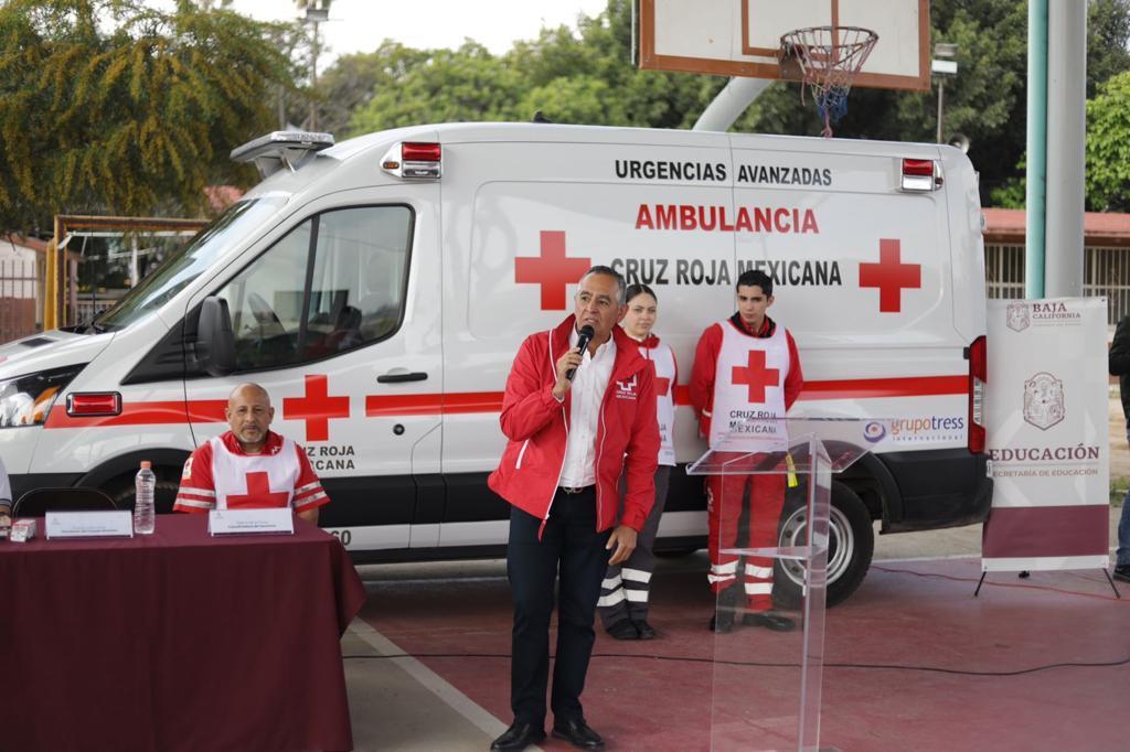 Arranca Secretaría de Educación campaña en beneficio de Cruz Roja “Colecta escolar 2023”