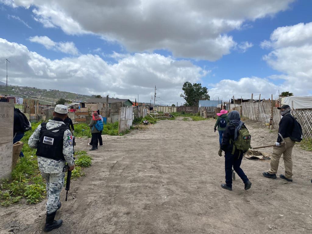 Se realizó operativo coordinado de búsqueda individualizada en terrazas del Valle en Tijuana