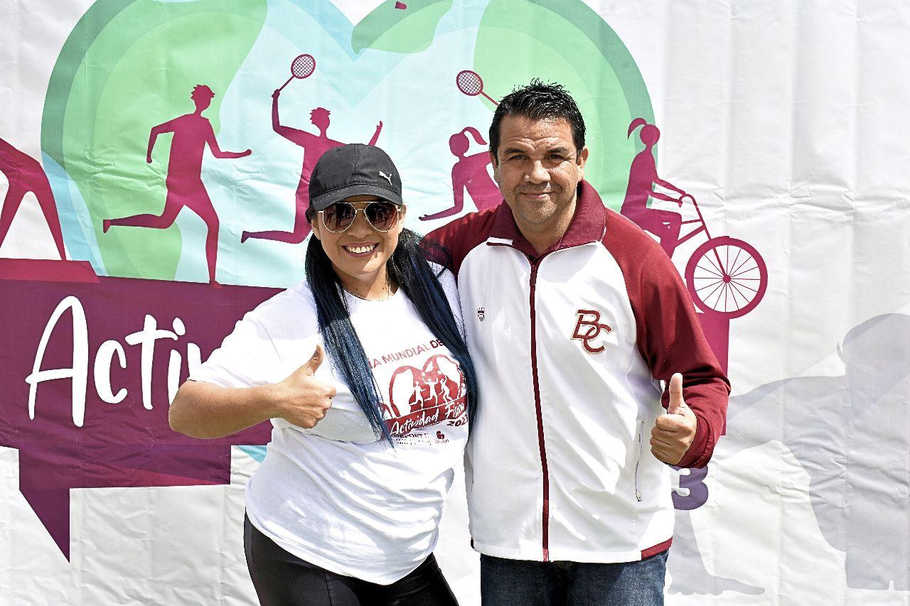 Participan más de 100 personas en clase fitness en el CAR de Tijuana: INDE