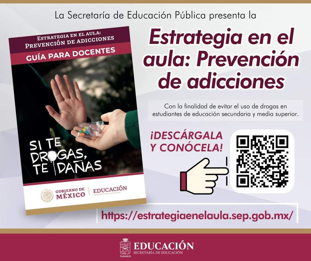 Presenta SEP a comisión de educación del congreso de baja california, programa nacional “Si te drogas te dañas”