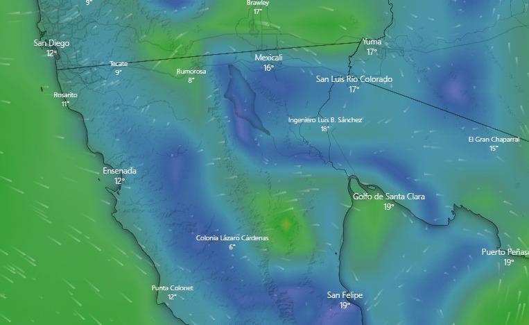 Existe potencial de lluvias en Zona Costa y Tecate a partir de este miércoles: Protección Civil BC