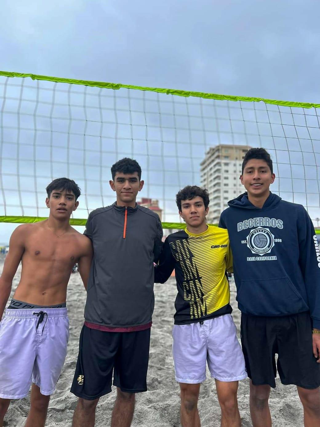 Participa el voleibol de playa bajacaliforniano en el torneo hermosa open league: INDE BC