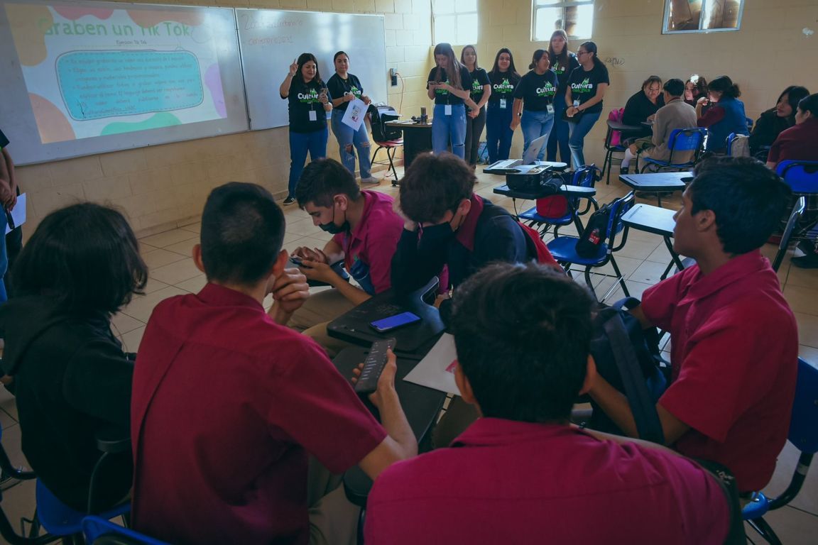 Reciben alumnas y alumnos de CECYTE BC ciclo de talleres “Aprendizaje para una vida saludable y sostenible”