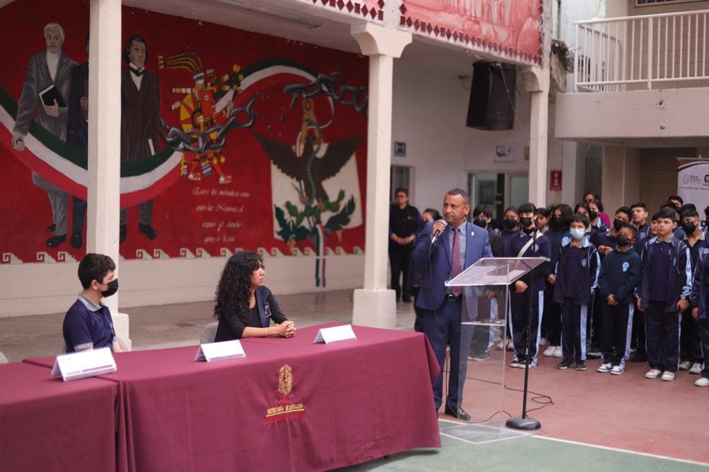 FOMENTA SECRETARÍA DE EDUCACIÓN CON TALLERES LA PREVENCIÓN DE LA VIOLENCIA Y ADICCIONES EN ESCUELAS