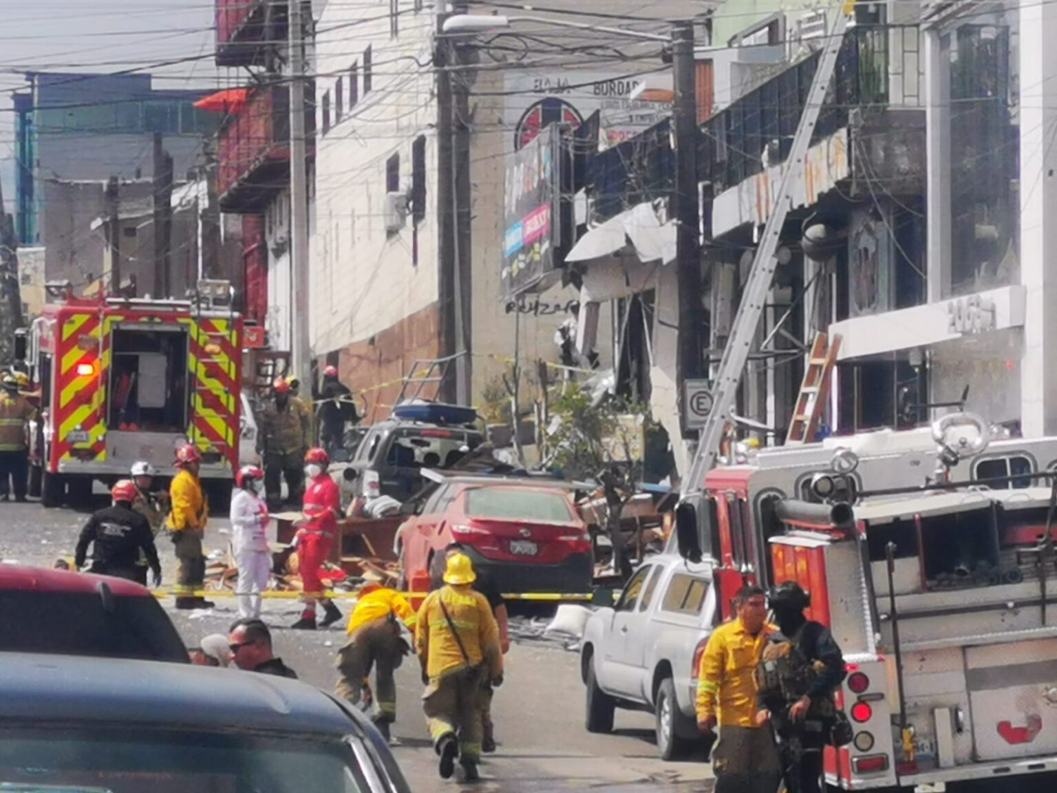 Tras explosión en zona Río Tijuana reportan 27 personas lesionadas