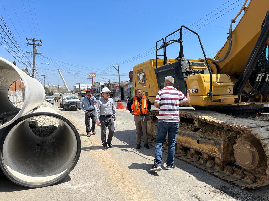 Inicia CESPT última etapa de rehabilitación del colector oriente