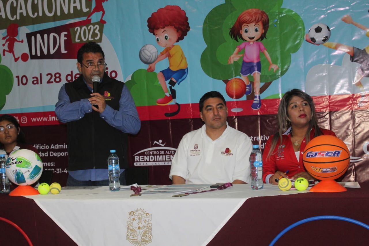 OFRECE INDE BC DIVERSAS ACTIVIDADES DEPORTIVAS EN PLAN VACACIONAL 2023