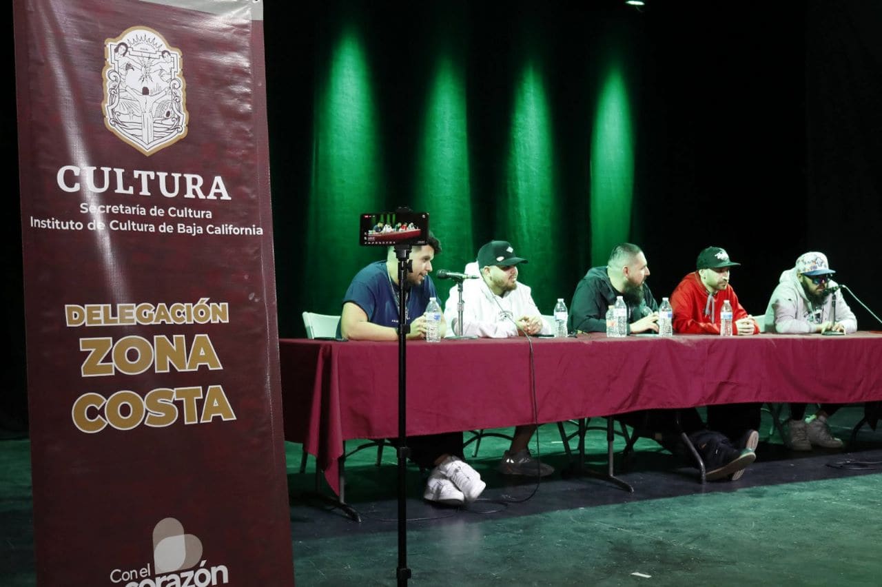 OFRECEN TALLERES Y MESAS DE DIÁLOGO SOBRE FREESTYLE  SECRETARÍA DE CULTURA DE BC Y FMS MÉXICO