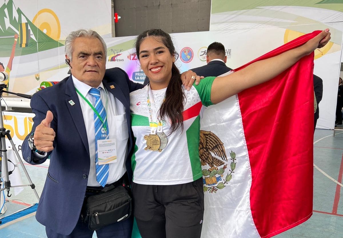 PONE HALTERISTA VANESSA HERNÁNDEZ A BAJA CALIFORNIA EN LO MÁS ALTO DEL PODIO PANAMERICANO: INDE