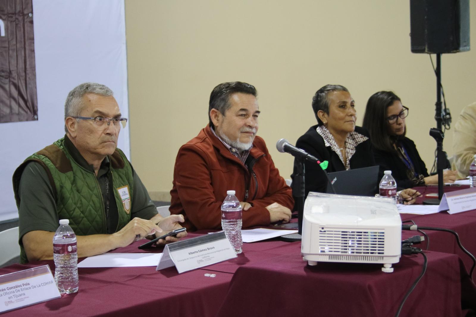 Presenta SGG puntos de acceso a internet en albergues de Baja California en consejo de asuntos migratorios