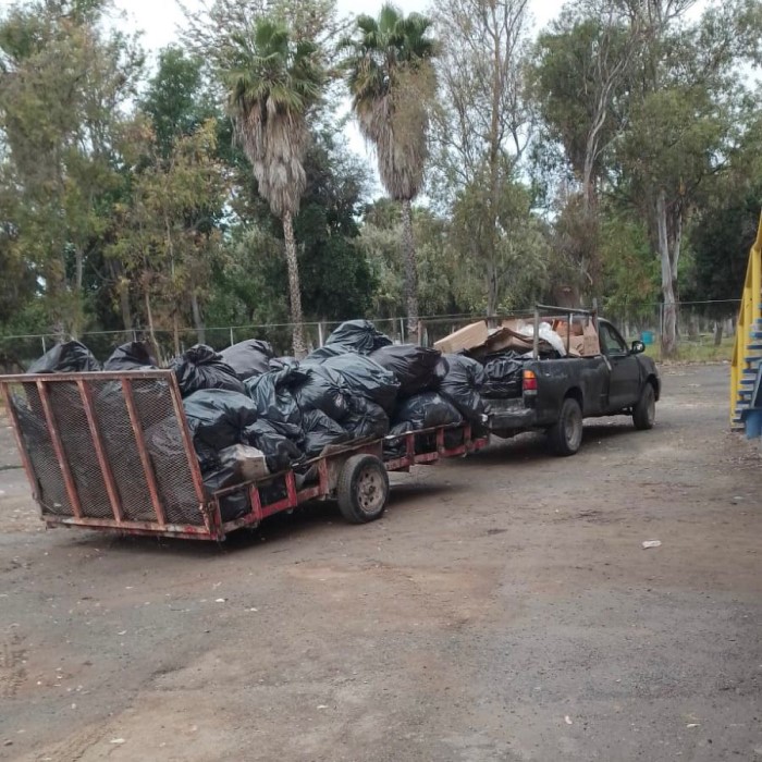 Recolecta SIMPATT diez toneladas de basura a la semana en Parque Morelos