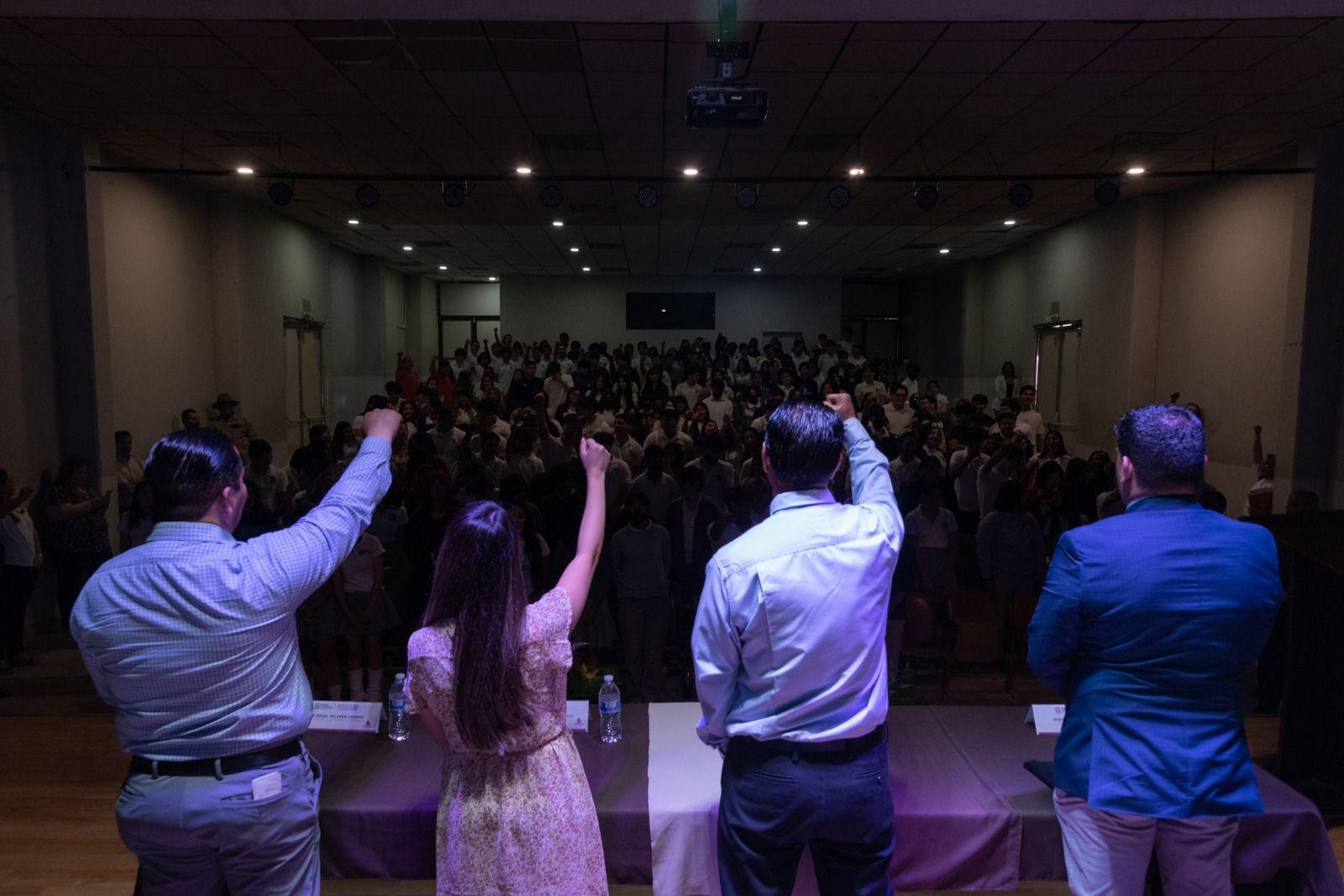 Más de 9 mil estudiantes de COBACH BC participan en la jornada juvenil “Conciencia vs violencia”