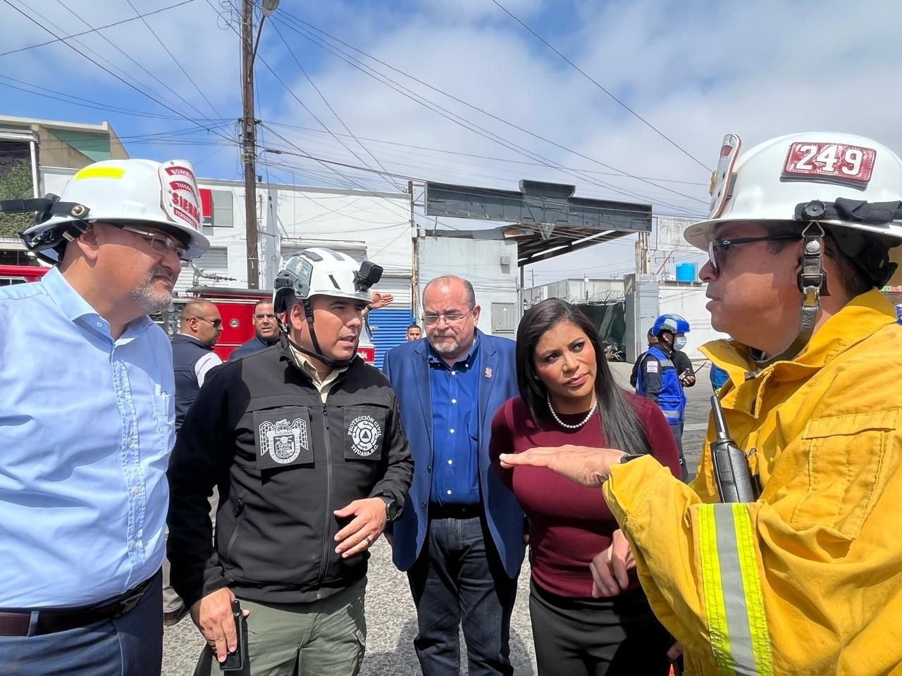 Ofrece alcaldesa todo el apoyo del Ayuntamiento para víctimas de explosión en zona Centro