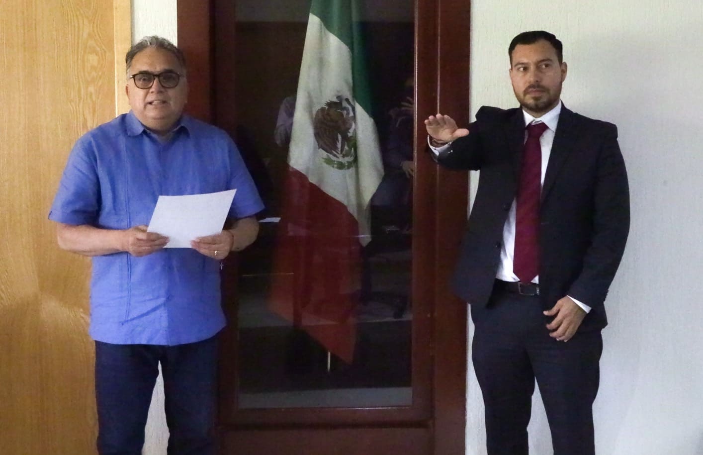 TOMA PROTESTA MARCOS ALBERTO PÉREZ SÁNCHEZ COMO NUEVO SUBSECRETARIO DE PLANEACIÓN Y FINANZAS DE LA SECRETARÍA DE EDUCACIÓN