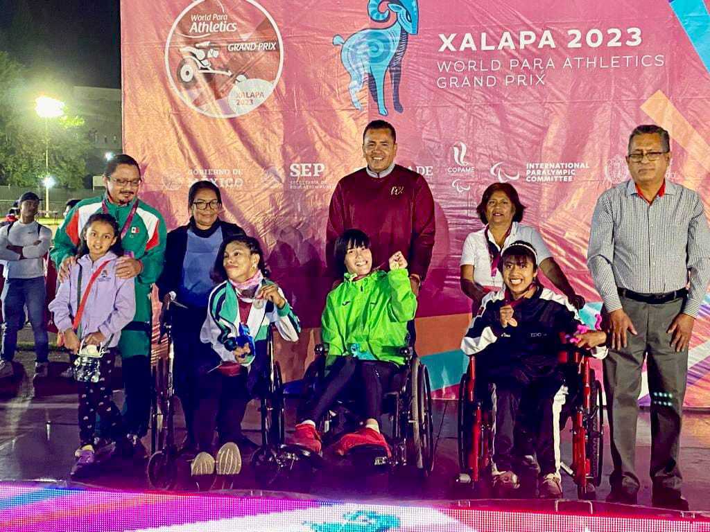 VUELVEN BAJACALIFORNIANOS CON 4 MEDALLAS DEL GRAND PRIX DE PARA ATLETISMO 2023: INDE