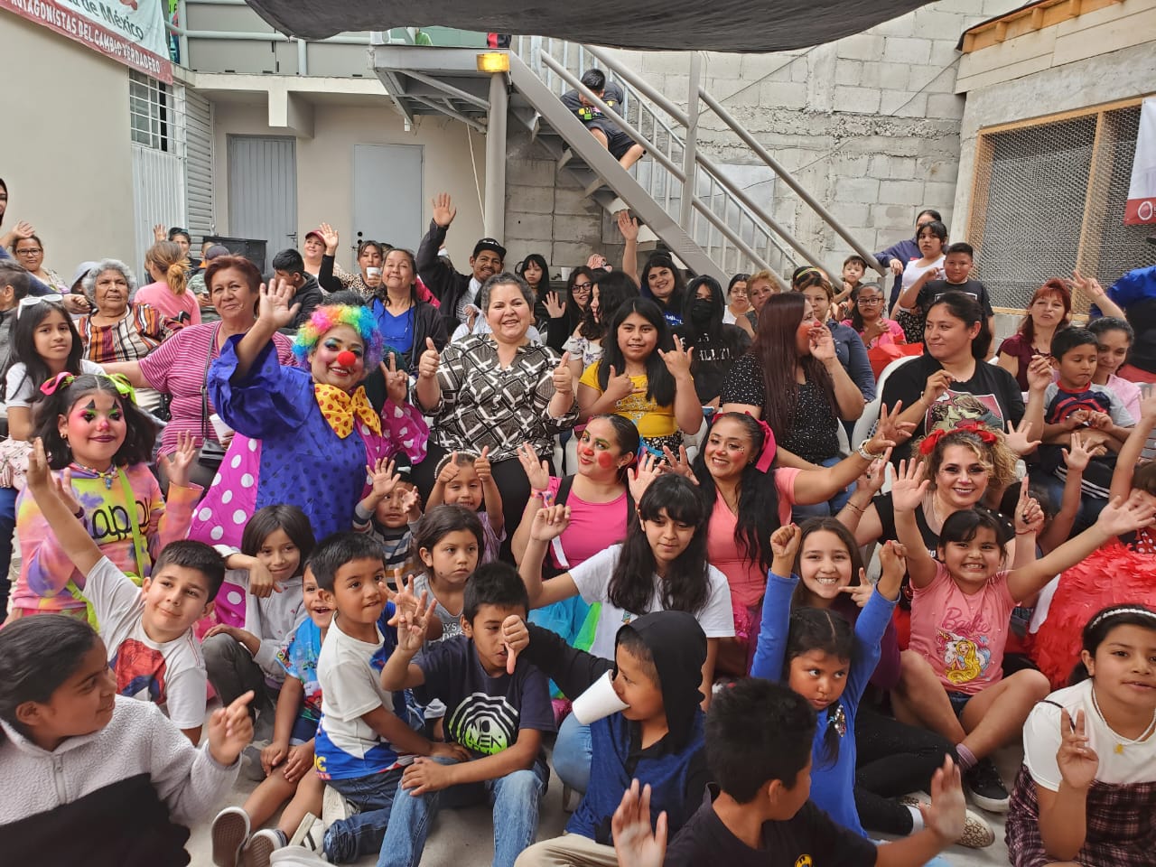 Celebró Evangelina Moreno a más de 150 niños: “Nunca es tarde para festejar”