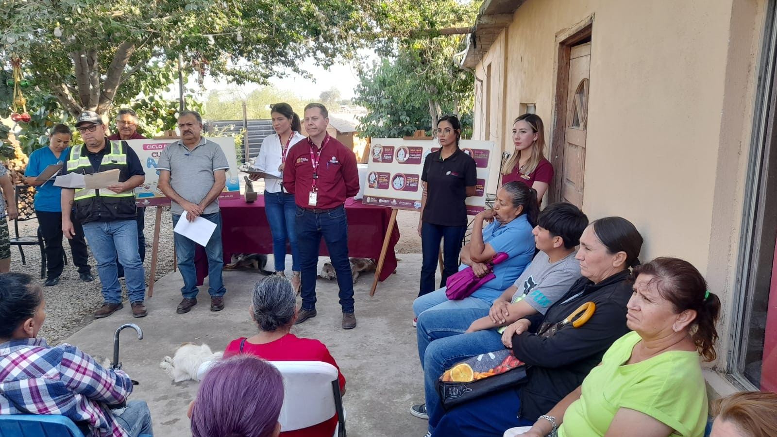 ENTREGA CESPM LÍNEA DE ALCANTARILLADO SANITARIO EN VALLE DE PUEBLA