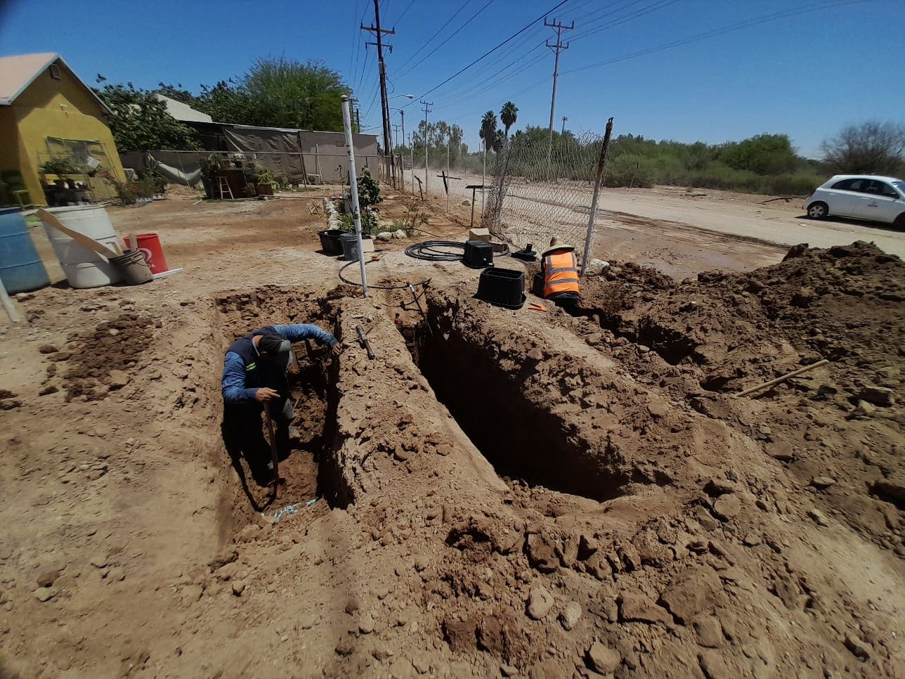 ENTREGA CESPM SERVICIO DE AGUA POTABLE A LA POBLACIÓN DEL EJIDO ISLAS AGRARIAS “A”