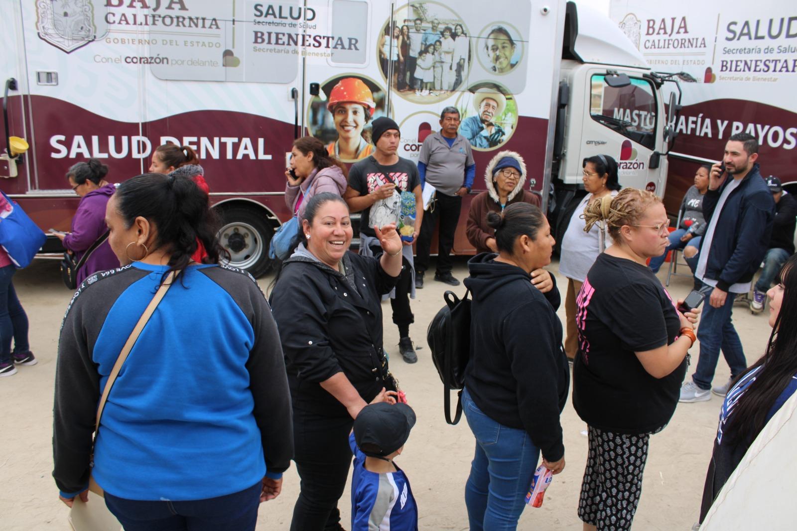 Se enfocarán centros de salud móviles en la Zona Este de Tijuana en el segundo semestre de 2023