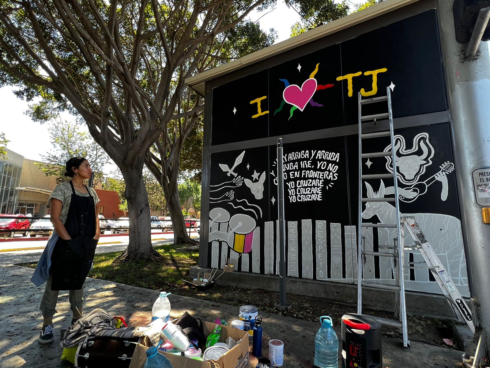 En marcha “Sittios Creativos, Murales Para Mi Ciudad” en 17 estaciones del SITT