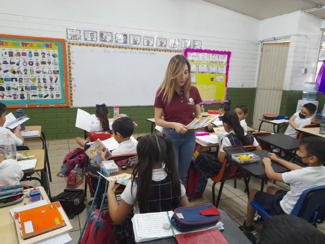 Fomenta CESPM prácticas para el uso responsable del agua en escuela primaria profesora librada modelo Vásquez