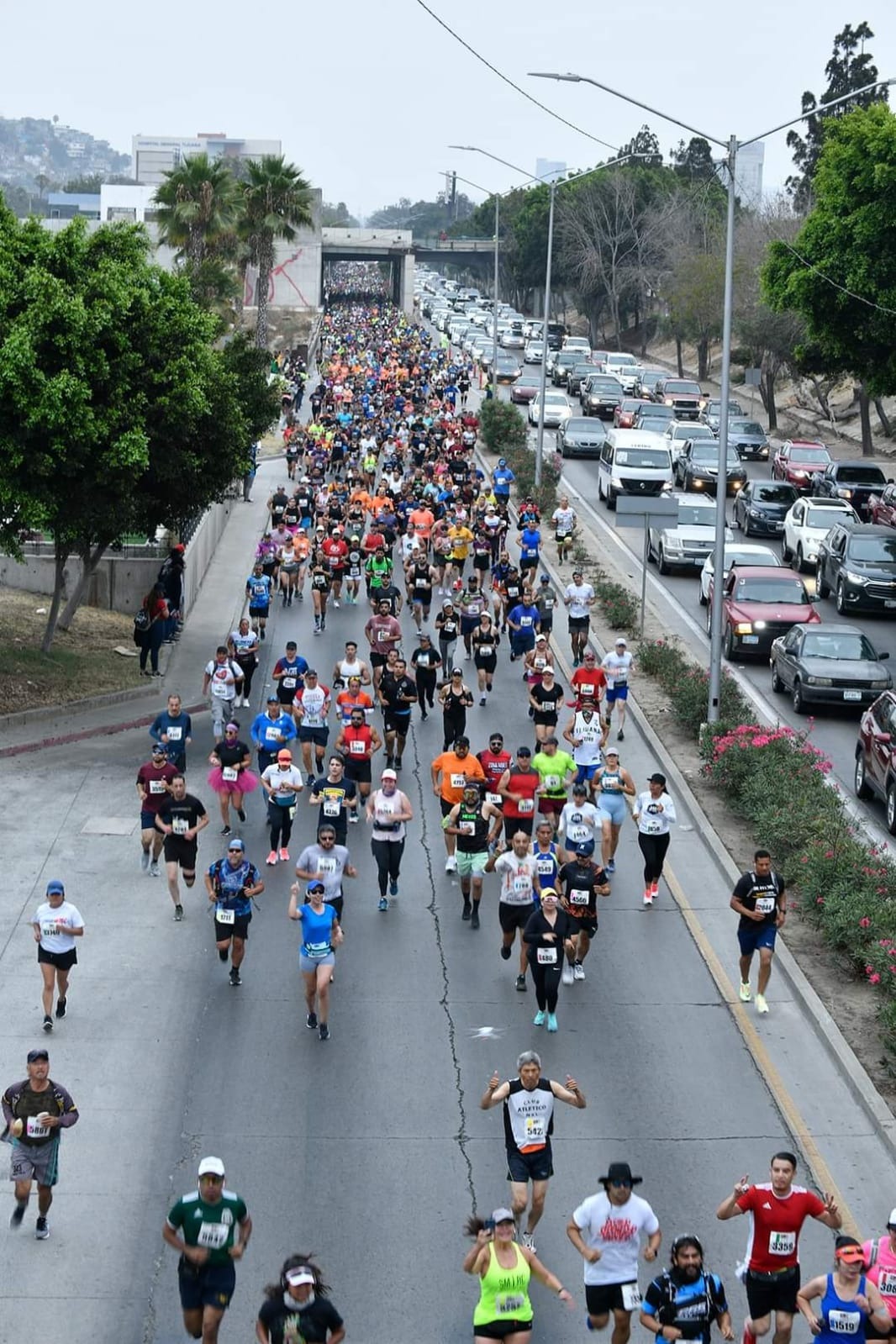 Atletas agotan registros para medio maratón internacional de Tijuana en tiempo récord