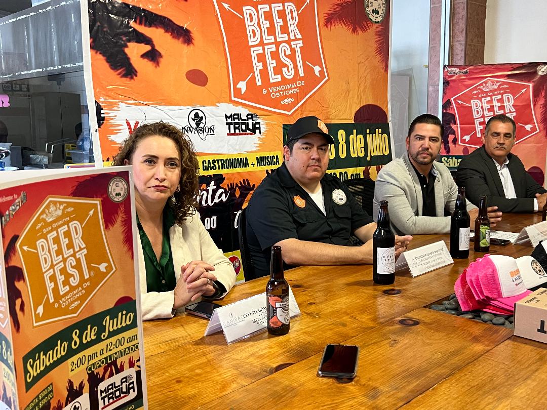 Todo listo para el 7mo “Beer Fest San Quintín & Vendimia de Ostiones”