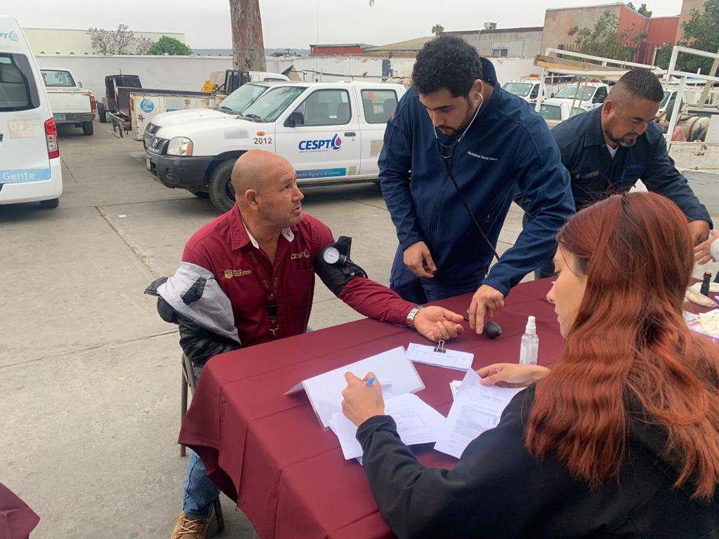 Realiza CESPT jornada de salud para beneficiar a su personal administrativo y de campo